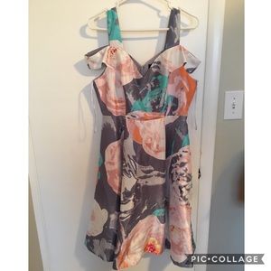 Cold shoulder dress!